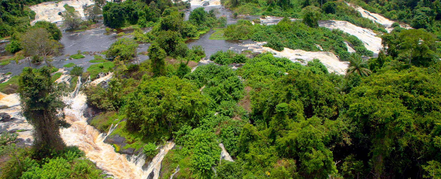 Chute d'eau du Gabon
